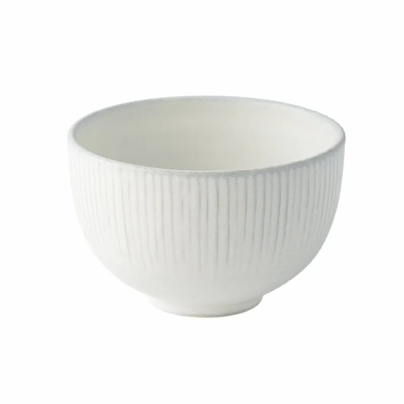 Darmowa dostawa Misa jadalniana SNOW LEAF 10 cm, 200 ml, biały, ceramika, MIJ