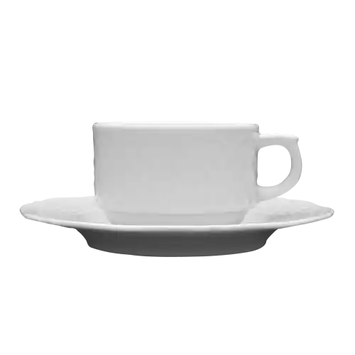 Super okazja LUBIANA AFRODYTA Spodek Porcelanowy okrągły 16 cm biały