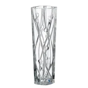 BOHEMIA LABYRINTH Wazon 30,5 cm kryształ prezent Tani
