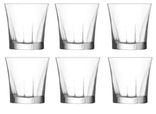 LAV TRUVA Zestaw SZKLANKI Komplet 6 Szklanek Do Whisky Drinków Wody 280 ml Oferta limitowana