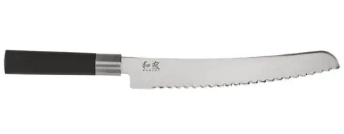 Tylko dziś Nóż do pieczywa 23 cm Wasabi Black - KAI