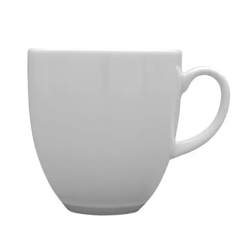 Darmowa dostawa LUBIANA GAWEŁ Kubek Do Kawy Herbaty Porcelanowy Biały Ceramiczny 300 ml