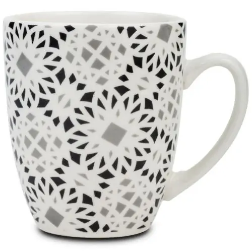 Hit sprzedaży KUBEK 400ML MAIOLICA GREY 10-099-105