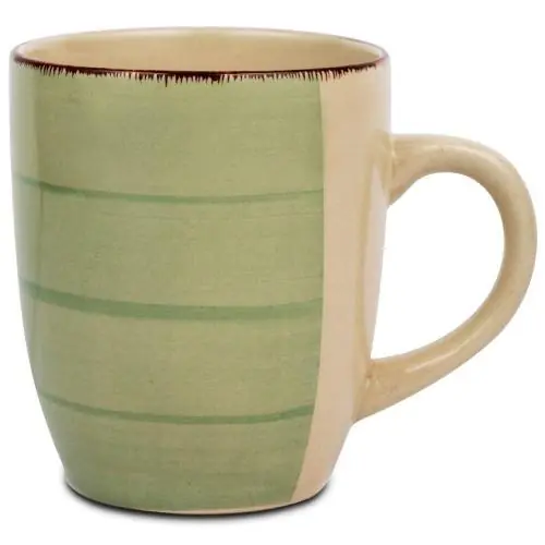 Kubek ceramiczny RĘCZNIE MALOWANY do kawy herbaty Nowy