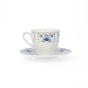 Wyjątkowa oferta LUBIANA MARIA Filiżanka ze spodkiem 200 ml / 15 cm motyw kaszubski