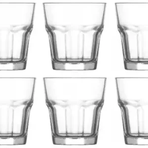 Ekspresowa dostawa LAV ARAS Zestaw Szklanki Komplet 6 Szklanek Do Napojów Wody Soków 200 ml