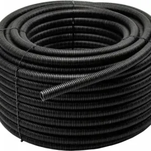 Bestseller Rura karbowana peszel z pilotem do kabli 16mm 50m czarny