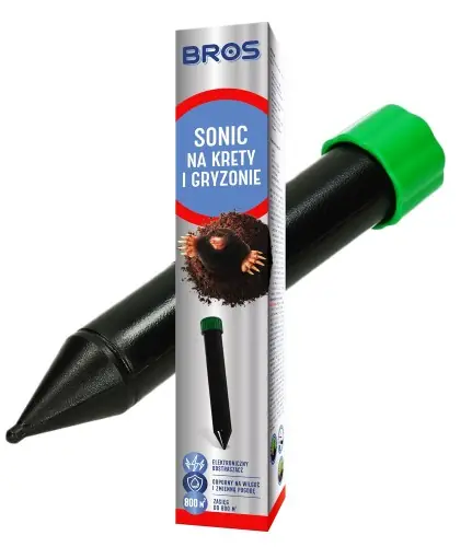 Odstraszacz na krety gryzonie ultradźwiękowy Sonic Bestseller
