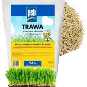 Nasiona trawa gazonowa uniwersalna PSB 4,5kg Darmowa dostawa
