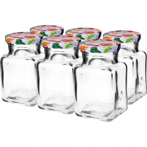 Hit sprzedaży Słoik szklany z zakrętką TO fi53 150ml - 6 szt