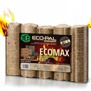 Obniżka ceny Brykiet drzewny kominkowy Ecomax 6kg