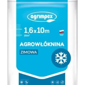 Agrowłóknina zimowa gruba 1,6m x 10m biała Oferta czasowa
