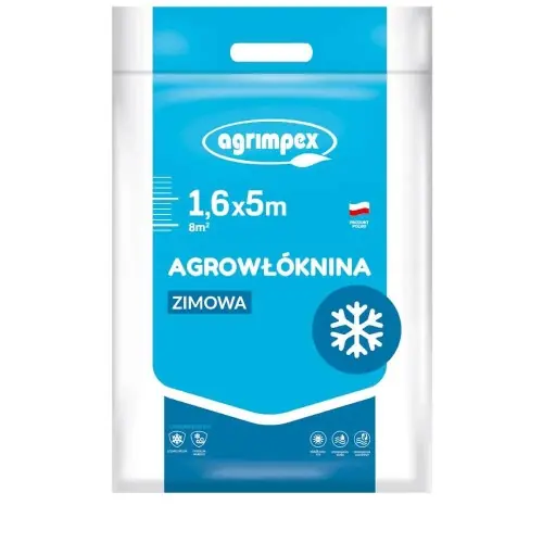 Agrowłóknina zimowa gruba 1,6m x 5m biała Taniej