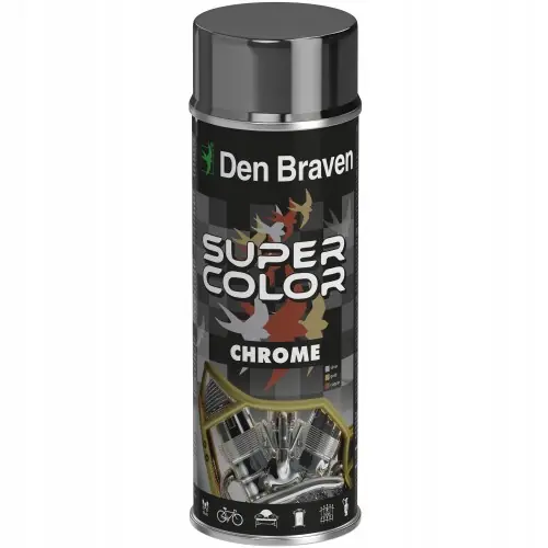 Lakier w sprayu uniwersalny Super Color 400 ml srebrny Tylko do końca tygodnia