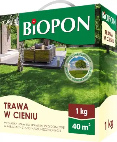 Okazja Biopon Trawa w cieniu gazonowa nasiona 1 kg