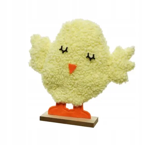 Okazja Figurka wielkanocna ozdoba kurczak pluszowy 27,5 cm