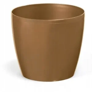 Doniczka osłonka plastikowa złota 12 cm Magnolia Okazja