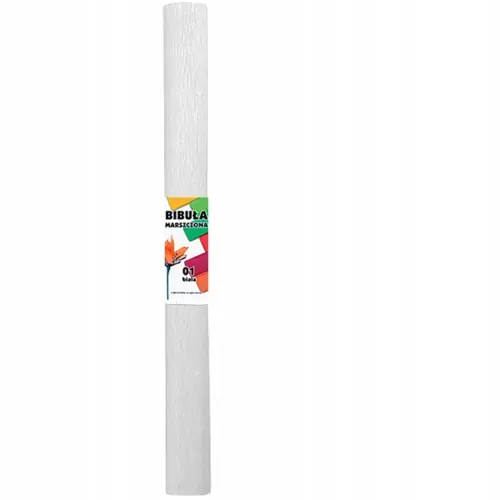Oferta Bibuła marszczona szkolna biała 50 x 200 cm