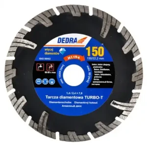 Tarcza diamentowa do cięcia betonu 230 x 22,2 mm Turbo-T Oferta limitowana
