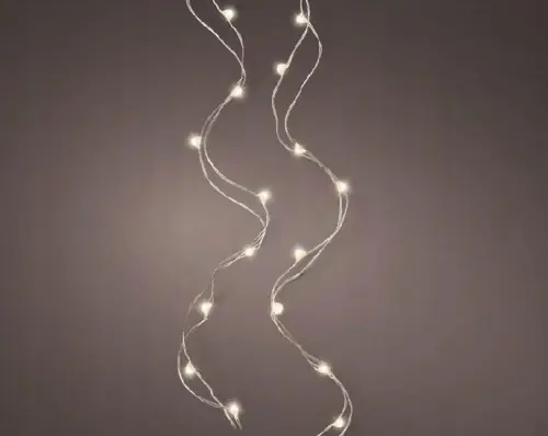 Lampki świąteczne LED ozdobne timer 95 cm Nowość