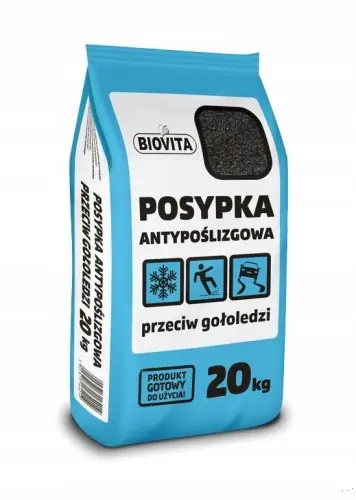 Darmowy zwrot Posypka antypoślizgowa przeciw gołoledzi 20 kg