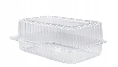 Wyprzedaż Pojemnik na ciasto jednorazowy przezroczysty 900 ml