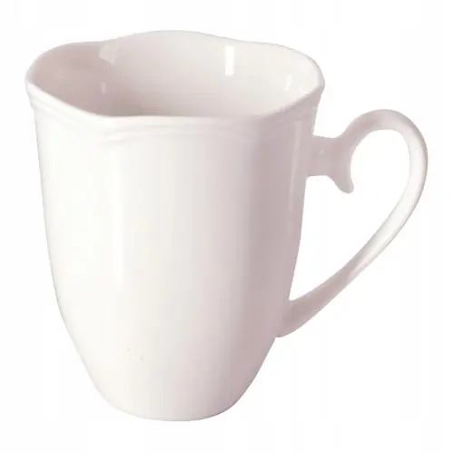 Darmowa dostawa Ambition Kubek porcelanowy do napojów biały Diana 350 ml