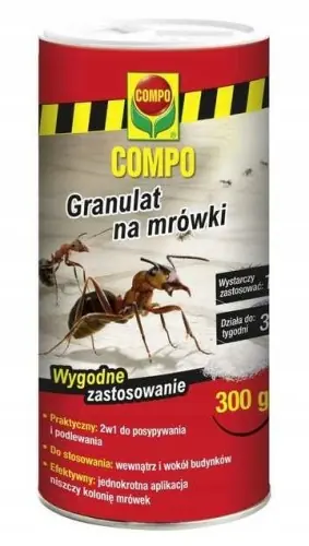 Preparat w proszku na mrówki 2w1 300 g Łatwy zwrot