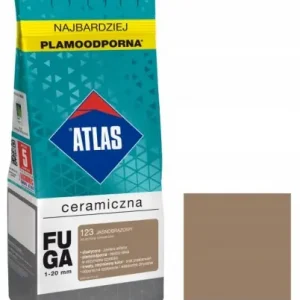 , Fuga ceramiczna 1-20 mm 123 jasnobrązowy 5 kg Łatwy zwrot