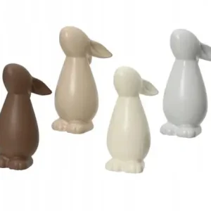 Figurka wielkanocna króliczek 1sztuka 10,5x7,5x18 cm Łatwy zwrot