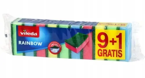 Super okazja Zmywak kuchenny gąbka Vileda 10szt do naczyń