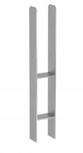 Kup teraz Podstawa słupa wspornik typu H stalowa 141x600x6mm
