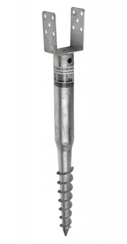 Tylko dziś Podstawa słupa kotwa wkręcana stalowa 80x685mm świder