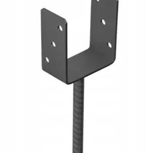 Wyjątkowa oferta Podstawa słupa kotwa antracyt 70x120x60mm