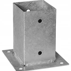 Szybka wysyłka Podstawa słupa przykręcana do betonu 91x150x2mm ocynk