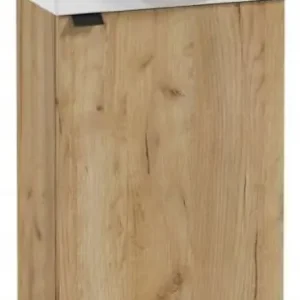 Szafka łazienkowa z umywalką 60x40 cm wisząca dąb craft Parma Super okazja