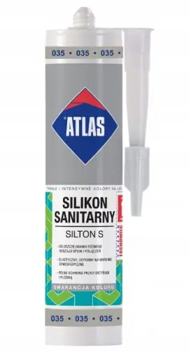Atlas Silton S Silikon elastyczny sanitarny szary 280 ml Zamów dziś