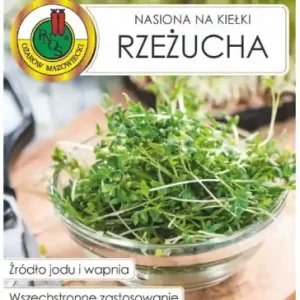 Kup teraz Nasiona na kiełki Rzeżucha 30g Bogactwo witamin i minerałów