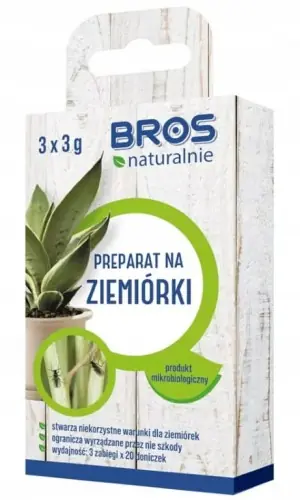 Premium Preparat na ziemiórki 3x3g Naturalna ochrona twoich roślin doniczkowych