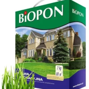 Obniżka ceny Biopon Trawa dekoracyjna 2kg Nasiona trawy mieszanka ozdobna gazonowa gęsta