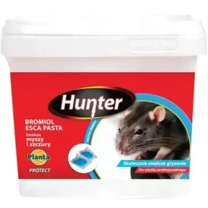 Oferta Hunter Trutka na myszy i szczury Pasta 1kg Skuteczna i szybka eliminacja gryzoni