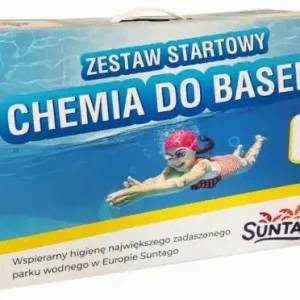CampTime Zestaw startowy 5 produktów do basenu uzdatnianie i dezynfekcja wody Ograniczona ilość