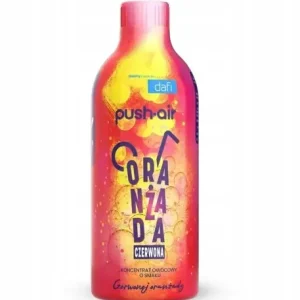 Dafi PushAir Syrop koncentrat do Wody Czerwona Oranżada 500 ml Do wyczerpania zapasów