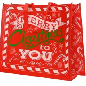 Oferta Torba Prezentowa Świąteczna Czerwona 40x18x50 cm