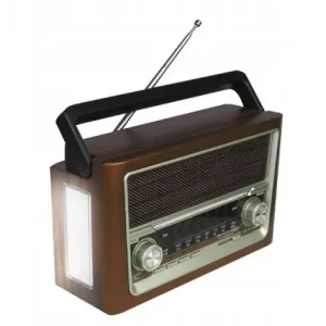Radio przenośne USB Bluetooth FM/AM/SW RETRO 1200 mAh ELMA Zamów teraz