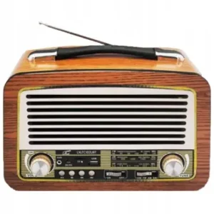 Ostatnia szansa Radio sieciowo-bateryjne solarne AM, FM, SW LTC LXLTC102UBT RETRO 1200 mAh OLZA