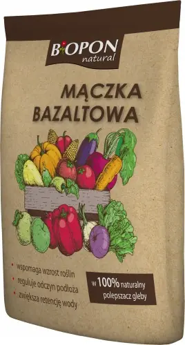 Biopon nawóz mączka bazaltowa proszek mineralny 4 kg Oferta czasowa