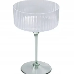 Taniej Szklanka kieliszek na nóżce pucharek plastikowy przezroczysty 300ml 1szt