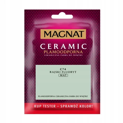 MAGNAT Ceramic ceramiczna farba do wnętrz Rajski Fluoryt Mini 30ml Szybka dostawa