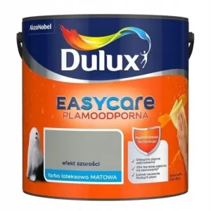 Obniżka ceny Dulux EasyCare farba lateksowa ścienna Efekt Szarości mat 2,5L